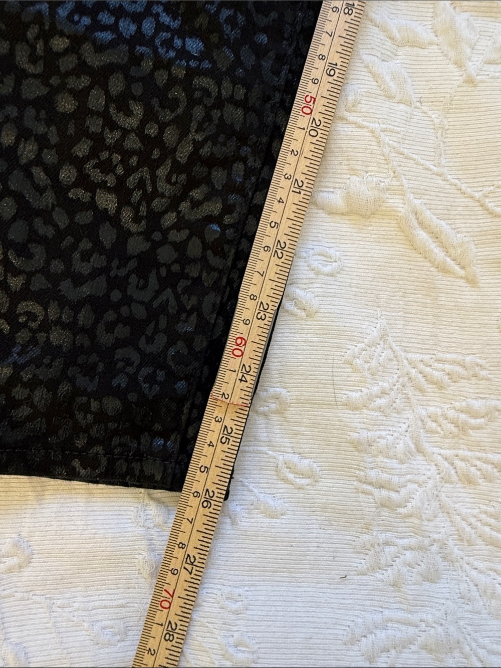 Levi's 721 Wild Cat Foil Leopard High Rise Skinny Jeans 26 - Picture 11 of 13